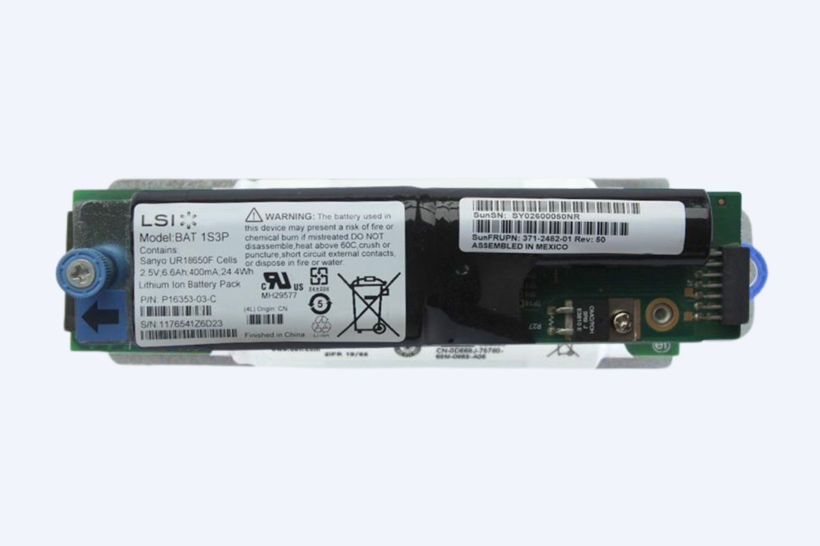 Sun Oracle Server Battery